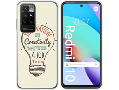 Carcasa Xiaomi Redmi 10 TUMUNDOSMARTPHONE Creativity Multicolor