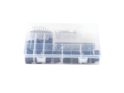 Kit De 670 Conectores Puente Con Pines Y Carcasa De Terminales Macho/hembra Para Prototipado Eléctrico.
