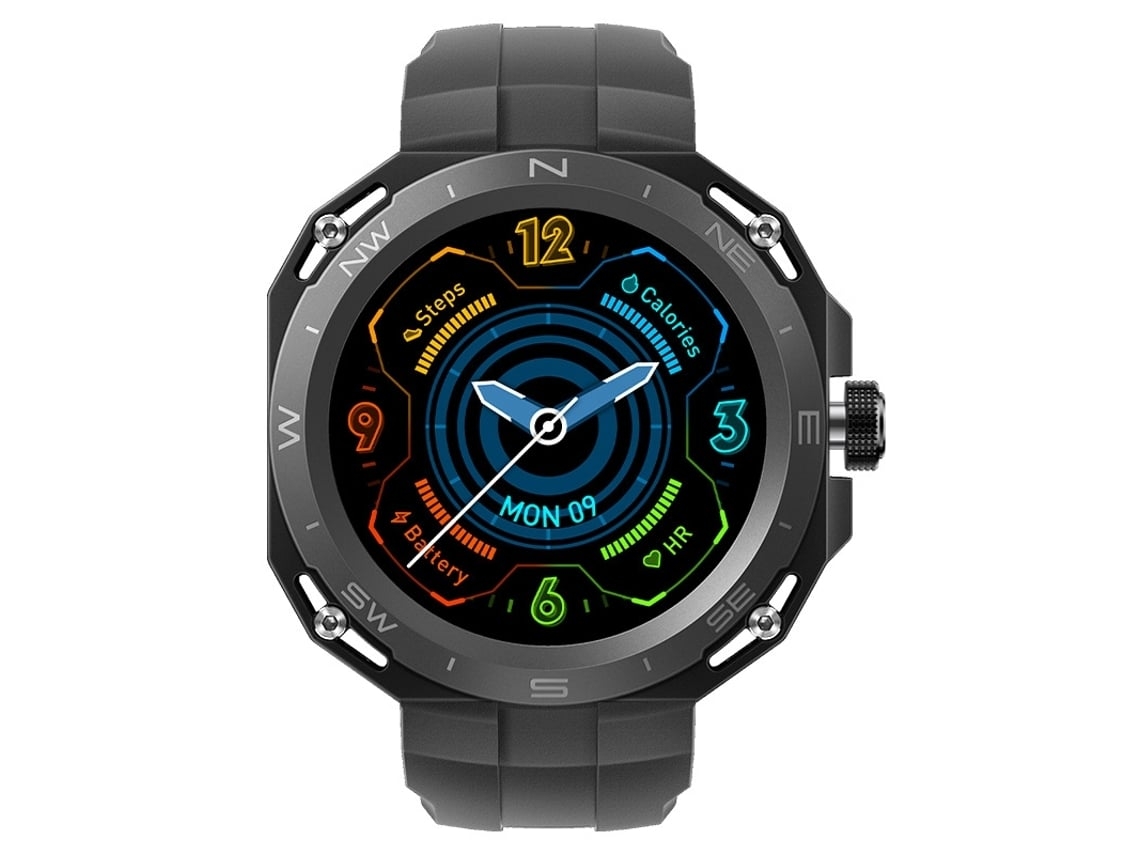Smartwatch 1.35 Pantalla HD Múltiples Modos Deportivos Negro Yuysan
