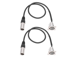 Cable A Través De Xlr (sin Soldadura, Montaje En Panel)
