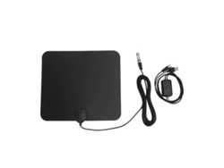 Antena De Tv Digital Hd Amplificada De 25 Dbi, 980 Millas, 4k, 720p, 1080i, 1080p, Atsc Kj-032