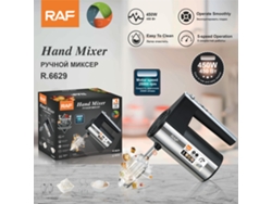 Batidora eléctrica de mano de acero inoxidable, estándar europeo Mdug (110 V sin base)