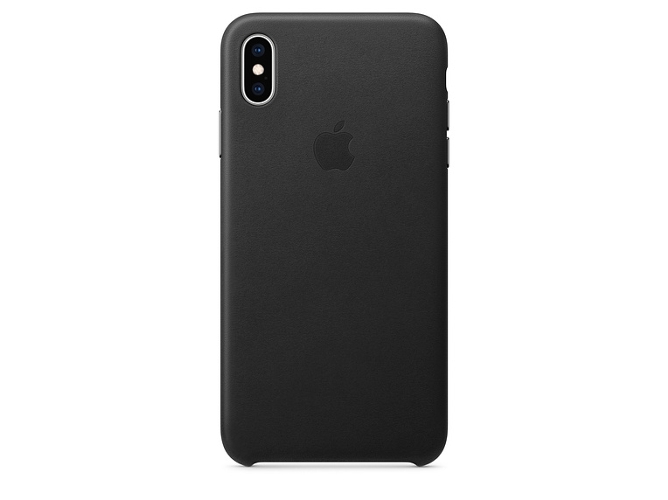 Carcasa APPLE iPhone Xs Max Leather Negro