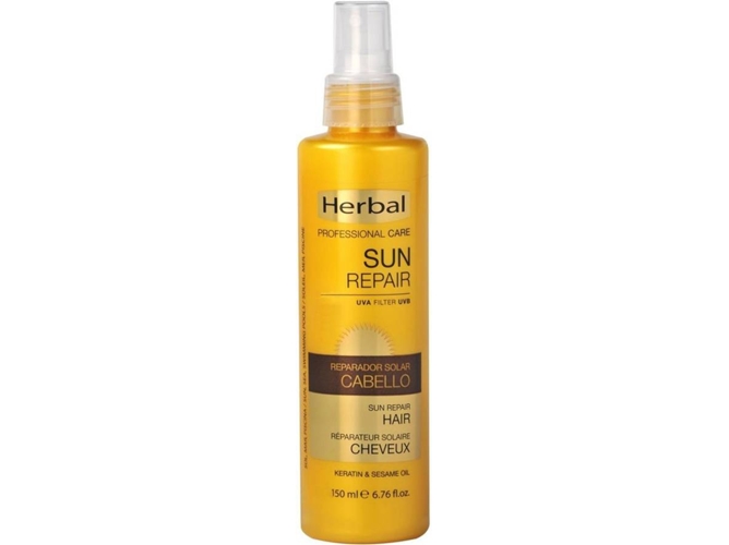 Protector Solar de Pelo HERBAL HISPANIA Hair Repair UVA (150 ml)