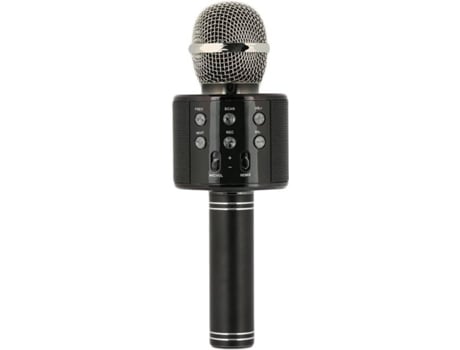 Micrófono SMARTEK Negro (24.5x8.7x8.2 cm)
