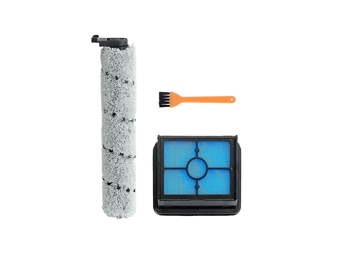 Cepillo de rodillo de 3 piezas compatible con la fregadora de suelos inalámbrica Deerma VX100