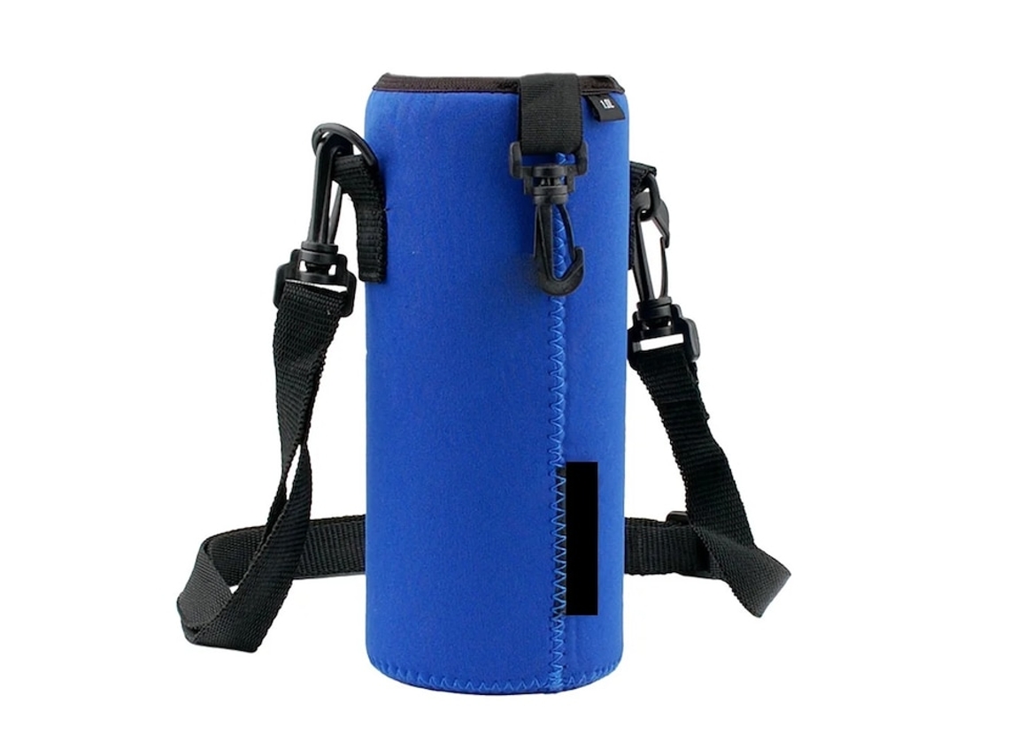 Esta Resistente Capa De Borracha Clorada Para Garrafa De Água, Com Alça Ajustável, É A Opção Ideal Para Atividades Ao Ar Livre.