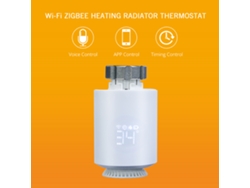 Válvula Termostática Inteligente Zigbee Para Radiador Con Control Por Aplicación Y Voz, Compatible Con Alexa.