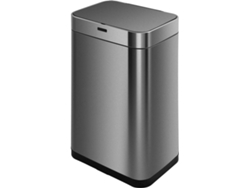 Cubo de Basura KITCHEN MOVE (Gris - Acero - 30 L)