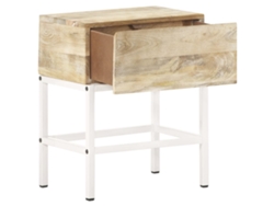 Maison Exclusive - Mesita De Noche De Madera Maciza De Mango 40x30x50 Cm