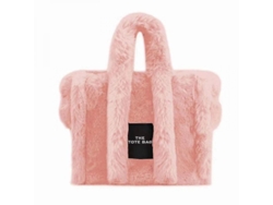2026rebe-bolso De Peluche Para Mujer, Bolso Tote Fluffy Y2k De Alta Calidad Para Invierno Rosado
