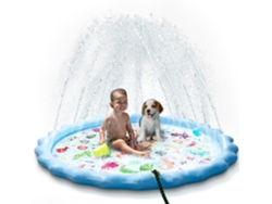 Piscina Para Crianças Tapete Inflável Antiderrapante De Pvc Para Áreas Externas, Adequado Para Crianças De 1 A 7 Anos Cuich (100 Cm)