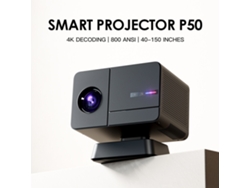Proyector Portátil, Android 13, Wi-fi 6, Bluetooth 5.0, Hd 720p, Proyector Inteligente, Estándar Europeo.