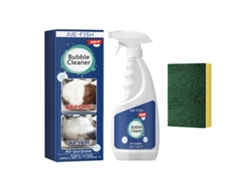 Espuma limpiadora de grasa para cocina. Potente quitamanchas de aceite para ollas, sartenes y campanas extractoras.