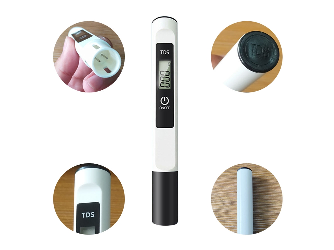 Medidor Digital De Tds Con Forma De Bolígrafo Para Agua Potable, Acuarios Y Piscinas, 0-9990 Ppm