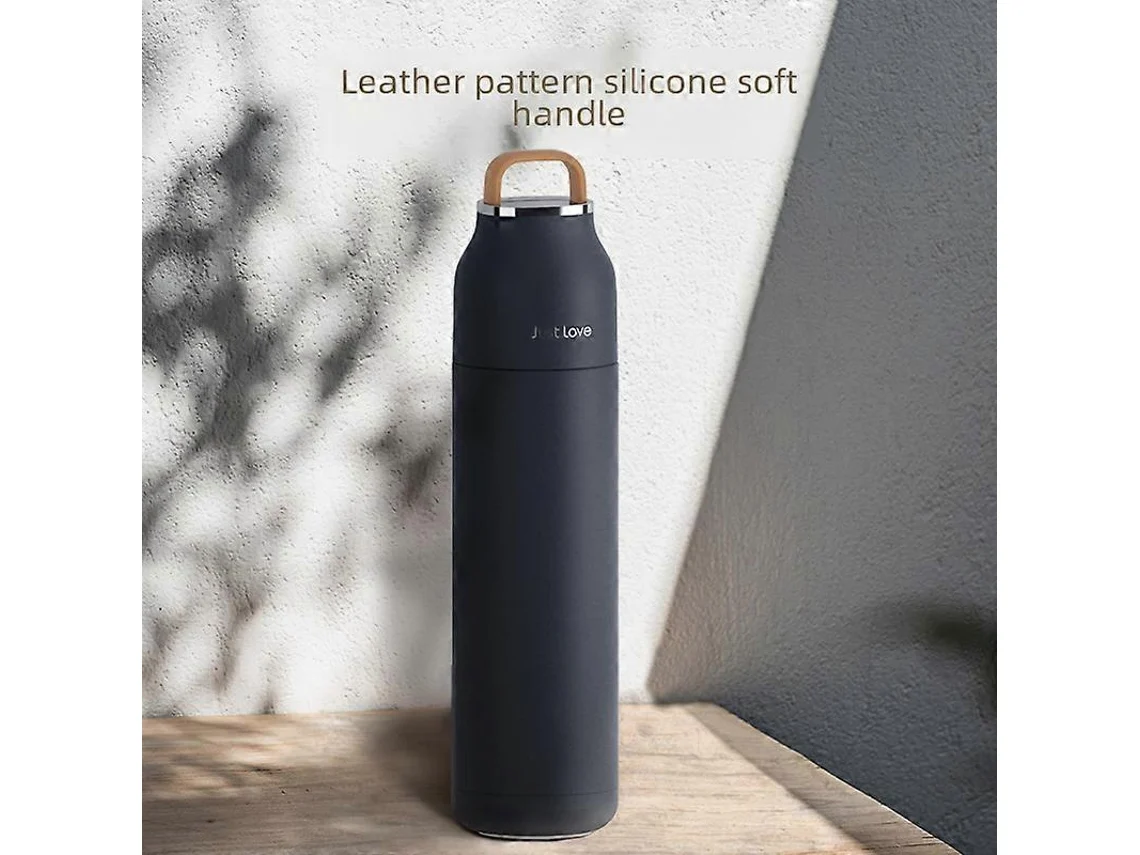 Botella de agua de acero inoxidable, termo portátil de gran capacidad para niños y niñas, ideal para estudiantes. Ly Ebike
