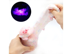 Rebe-juguete Diy De Arcilla Cristal Fluffy 60ml Para Niños: Arcilla Suave Colorida Mud Fluorescente