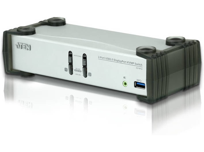 Adaptador KVM ATEN CS1912 en Negro