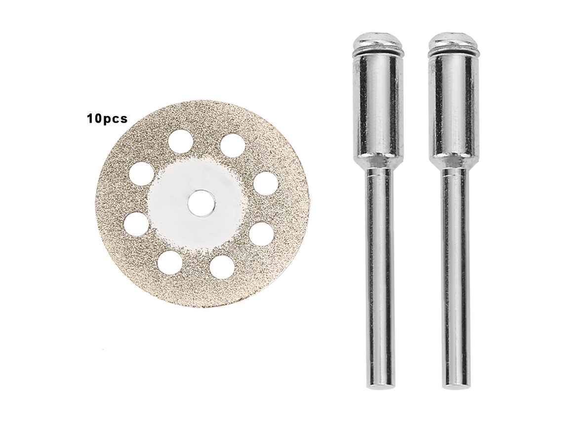 Disco de corte diamantado com grão 150 para esmerilhadeira angular, lâmina rotativa de 20 mm