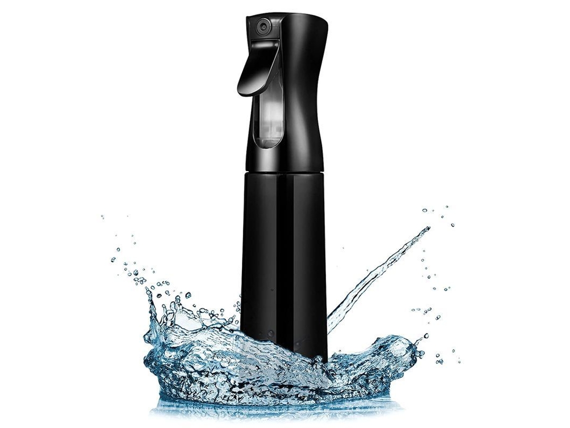 Laca Automática Para El Cabello (negra - 300 Ml) Mister Fino Para Dar Forma Al Rostro, Plantas Y Animales.