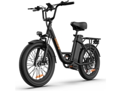 Bicicleta Eléctrica 500 W 45 km/h 48 V/13 Ah 20 X 3.0 Neumáticos Gruesos 100 km Negra Urlife