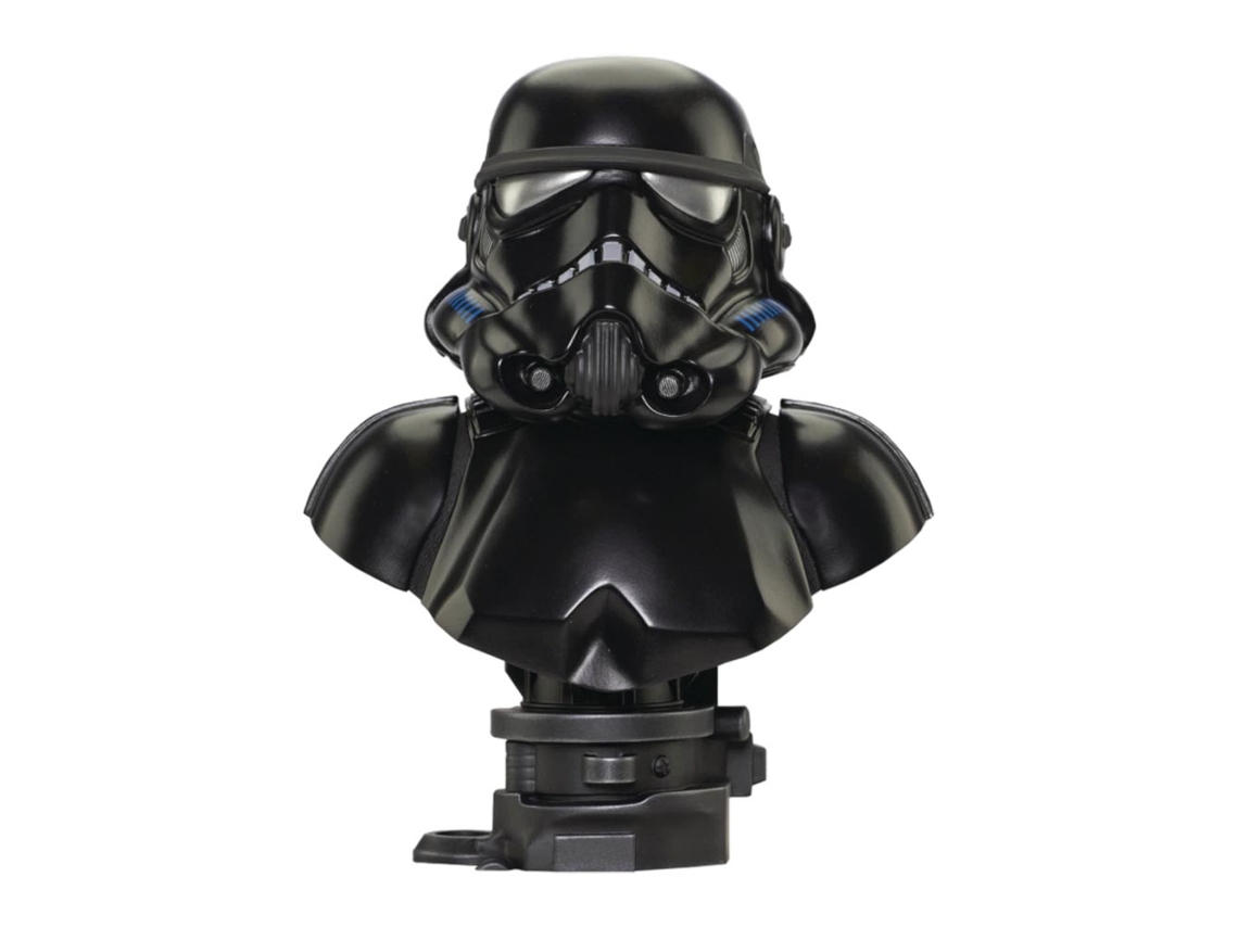 Diamond Select Toys Figura de STAR WARS Shadowtrooper Legends en busto 3D 1:2