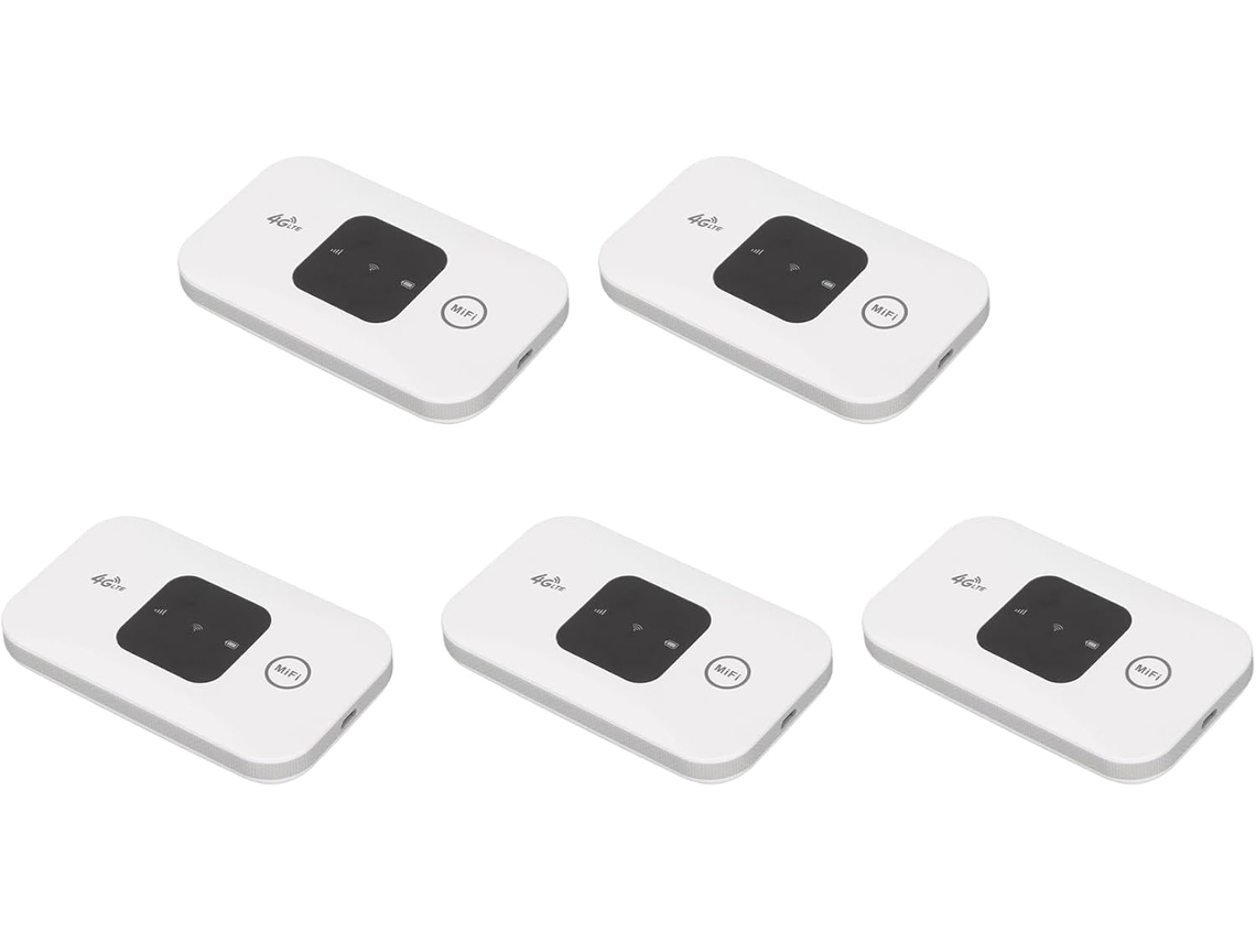 Punto De Acceso A Internet 4g Lte Portátil 5x, Router Wifi Inalámbrico, Admite De 8 A 10 Usuarios.