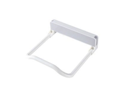 Estante De Almacenamiento Para Inodoro De Plástico Gris Para Montaje En Pared (sin Orificio) - Multifuncional