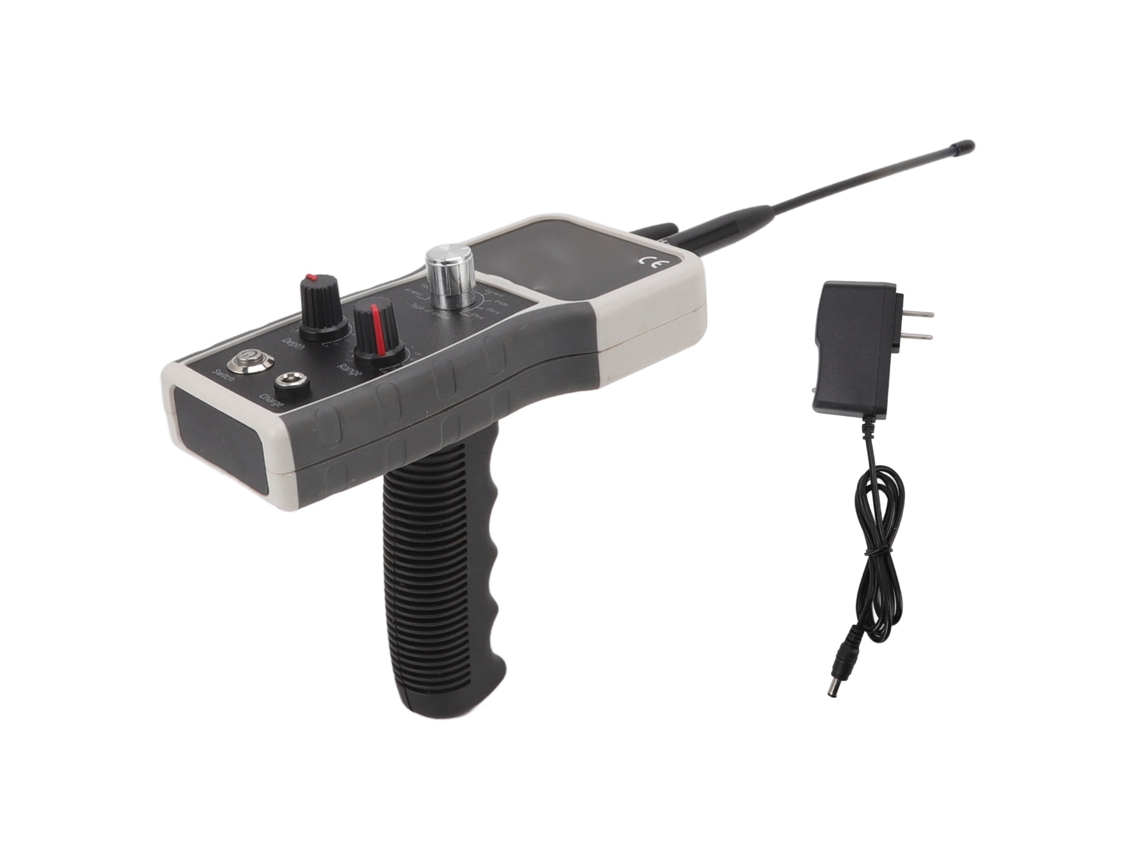 25 m de profundidad, 1800 m de alcance, buscador de oro sensible de 1000 mAh. Otros