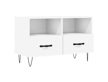 Mueble De Tv VIDAXL Blanco Madera contrachapada (80x36x50 cm)