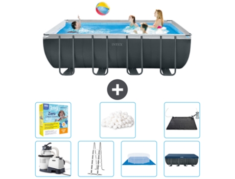 Piscina Tubular INTEX 26356GN-CB50 (17203 L - 274x132cm)