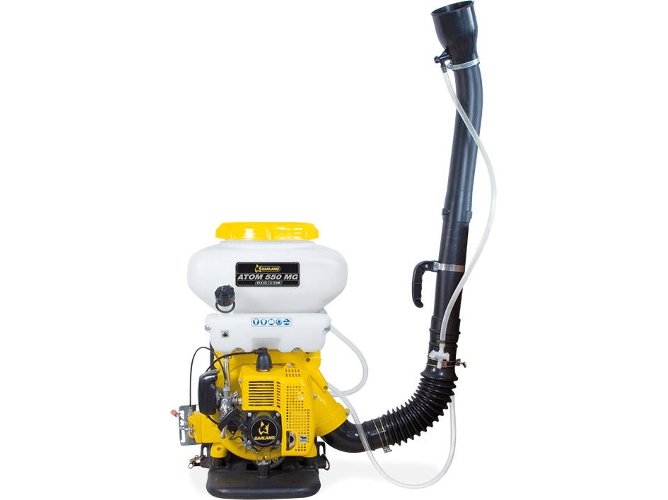 Pulverizador De Mochila Atomizador GARLAND Atom 550Mg Con Motor 2 Tiempos GARLAND 41 Cc 3 HP Con Turbo Vertical