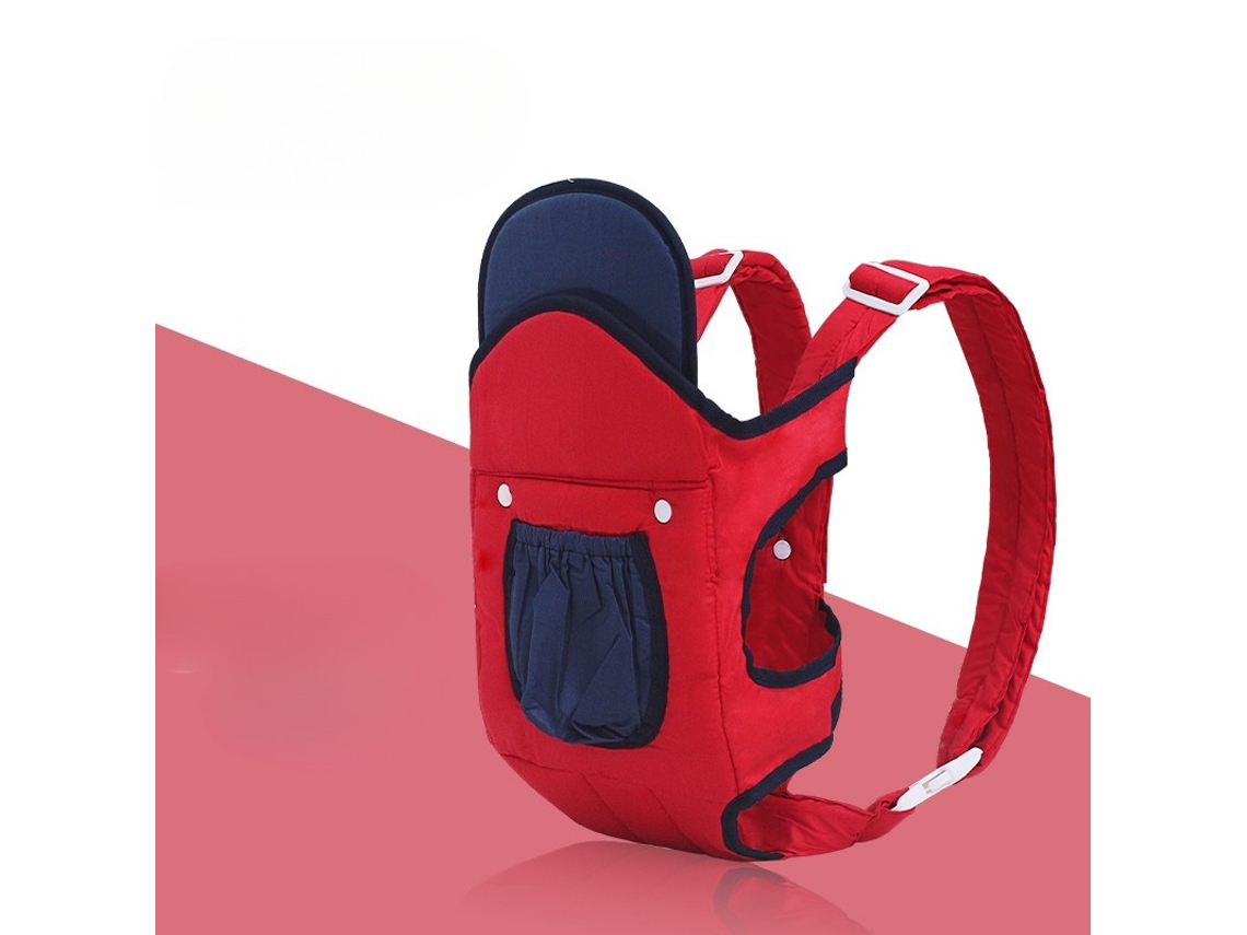 Portabebés Panoona apto para recién nacidos y niños pequeños (3-14 kg) Rojo