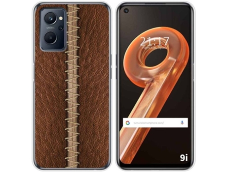 Carcasa Realme 9i TUMUNDOSMARTPHONE Dibujos Cuero 01 Multicolor