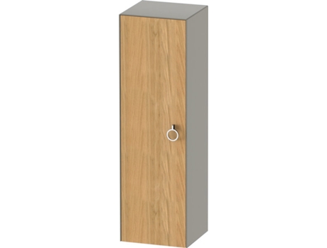 DURAVIT Tulip blanco armario de media altura, ancho 400 x fondo 360mm, 1 tope de puerta a la izquierda con tirador, WT1333L