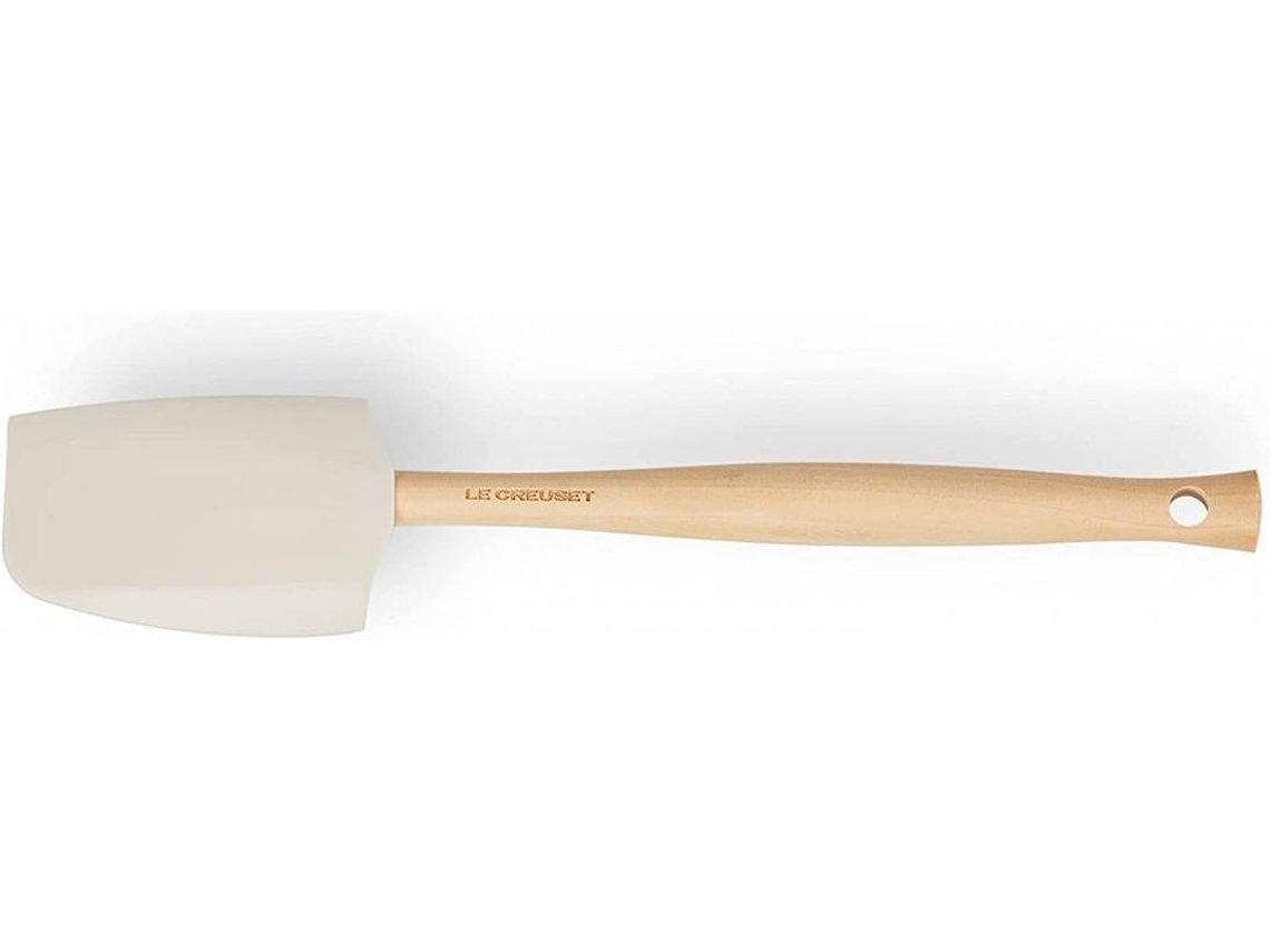 Espátula LE CREUSET (Madera, Silicona - 28.5 cm)