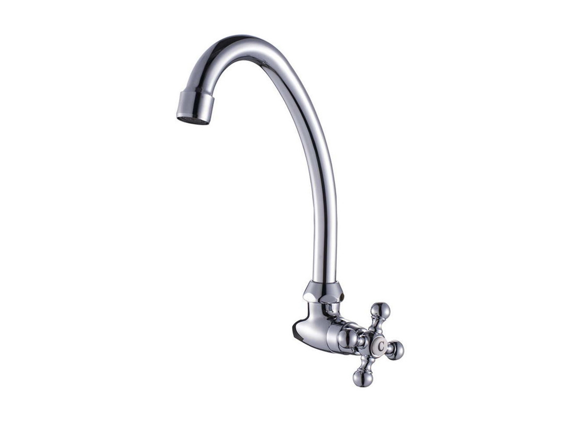 Grifo de Pared 1 Agua con Caño Alto - (H11T19C)