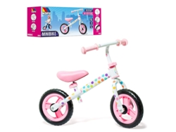 Bici Sin Pedales Rosa Sin Casco MOLTO