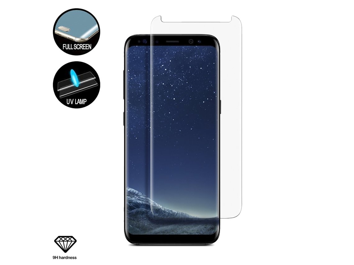 Protector De Cristal Templado Premium De Pantalla Completa Curva 4d Con Accesorios De Instalación Para Samsung S8