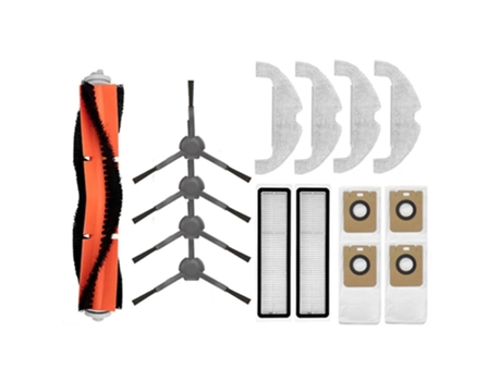 Para xiaomi dreame bot z10 pro l10 plus rls5d filtro de escova lateral principal