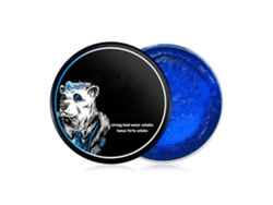 Gel Para Peinado Masculino 120g De Fuerte Fijación, Duradero Y Fácil De Limpiar, Cera Para Modelado Capilar Nutritiva Azul
