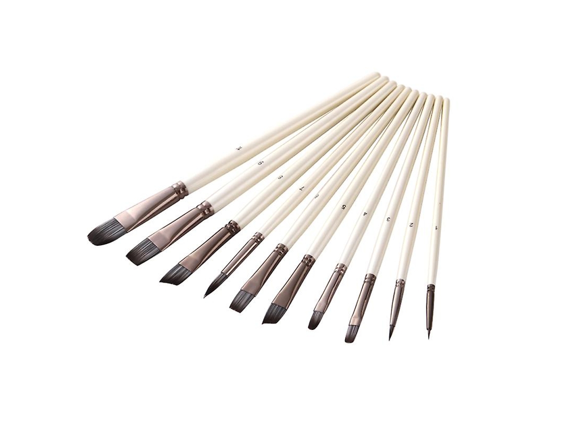10 Pinceles Para Pintar.