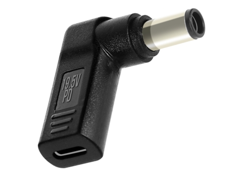 Adaptador Carga Angular Usb-C Portátil Dell AVIZAR Negro