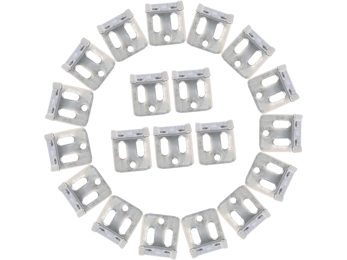 Stobaza Clips De Resorte Gruesos Orificios Conectores Tamaño Compacto