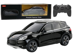Coche RC 124 Rastar Porsche Cayenne Turbo Negro