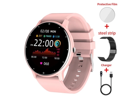 Reloj elegante del deporte de las mujeres del reloj para la aptitud Smartwatch de la prenda impermeable de la mujer de los hombres VEANXIN