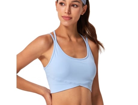 Top YEAZ Cascade Blue (L - Azul)