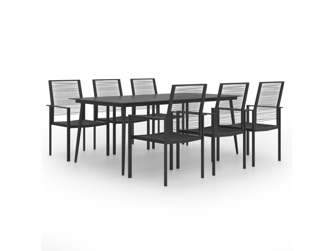 Juego de comedor de jardín de 7 piezas DKD Home Decor