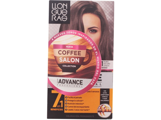 Tinte de Cabello LLONGUERAS Color Advance Hair Colour 6.1-Rubio Oscuro Ceniza