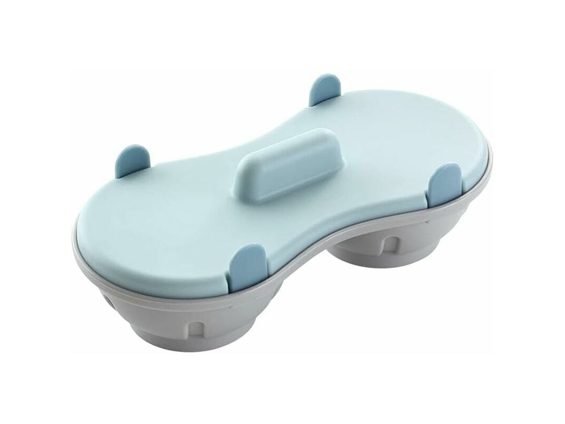 MEOIRUERY Cocedor de Huevos al Microondas, Hervidor de Huevos Poche para Microondas con 2 Vasos, Molde para Huevos Cocidos en Microondas con Tapa (Apto para Lav